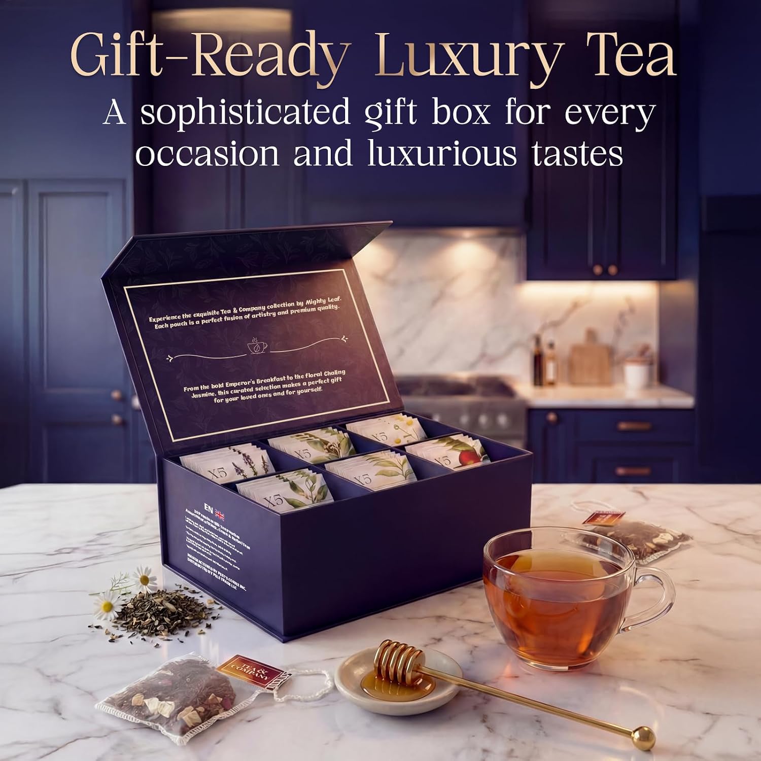 Tea sampler box for a tea loving teacher gift