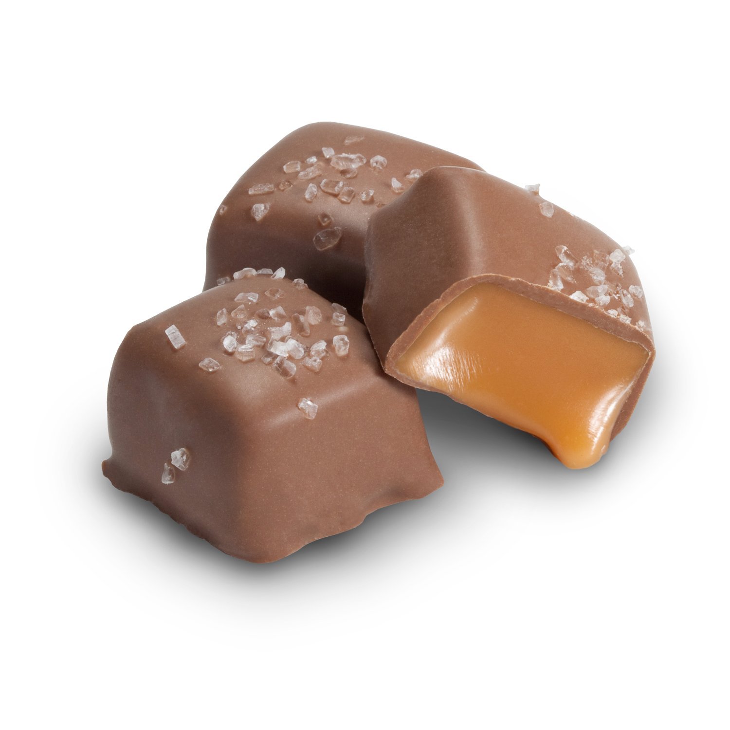 Boxed sea salt caramels as an allergy-friendly teacher snack gift